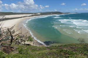 The view from Indian Head on Fraser Island