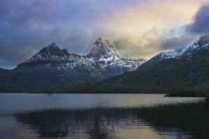 Cradle Mountain in the early morning